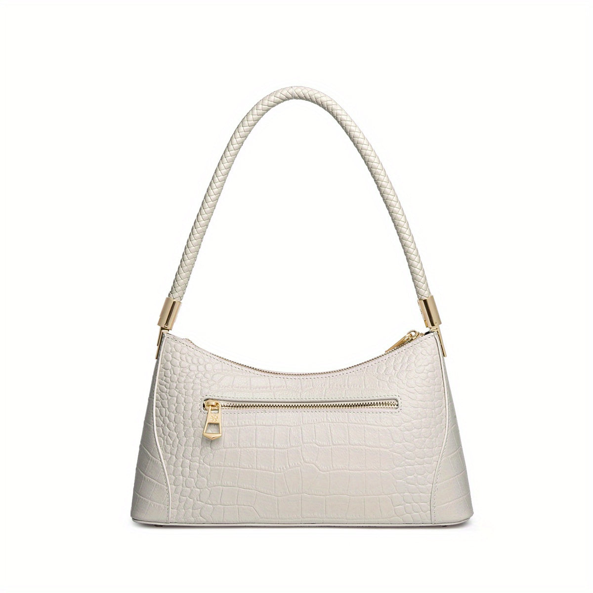 ZOOLER Women's Genuine Leather Handbag - Elegant Convertible Shoulder Purse Clutch with Zipper Closure