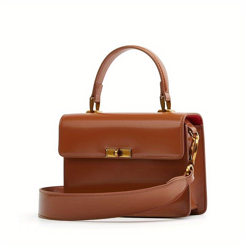 Elegant Women'S Crossbody Bag with Adjustable Strap - Versatile Commuter Shoulder Bag in Light Gray