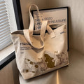 Tote with Animal Design, Large Capacity Shoulder Hand, Chic Style for Daily Commuting