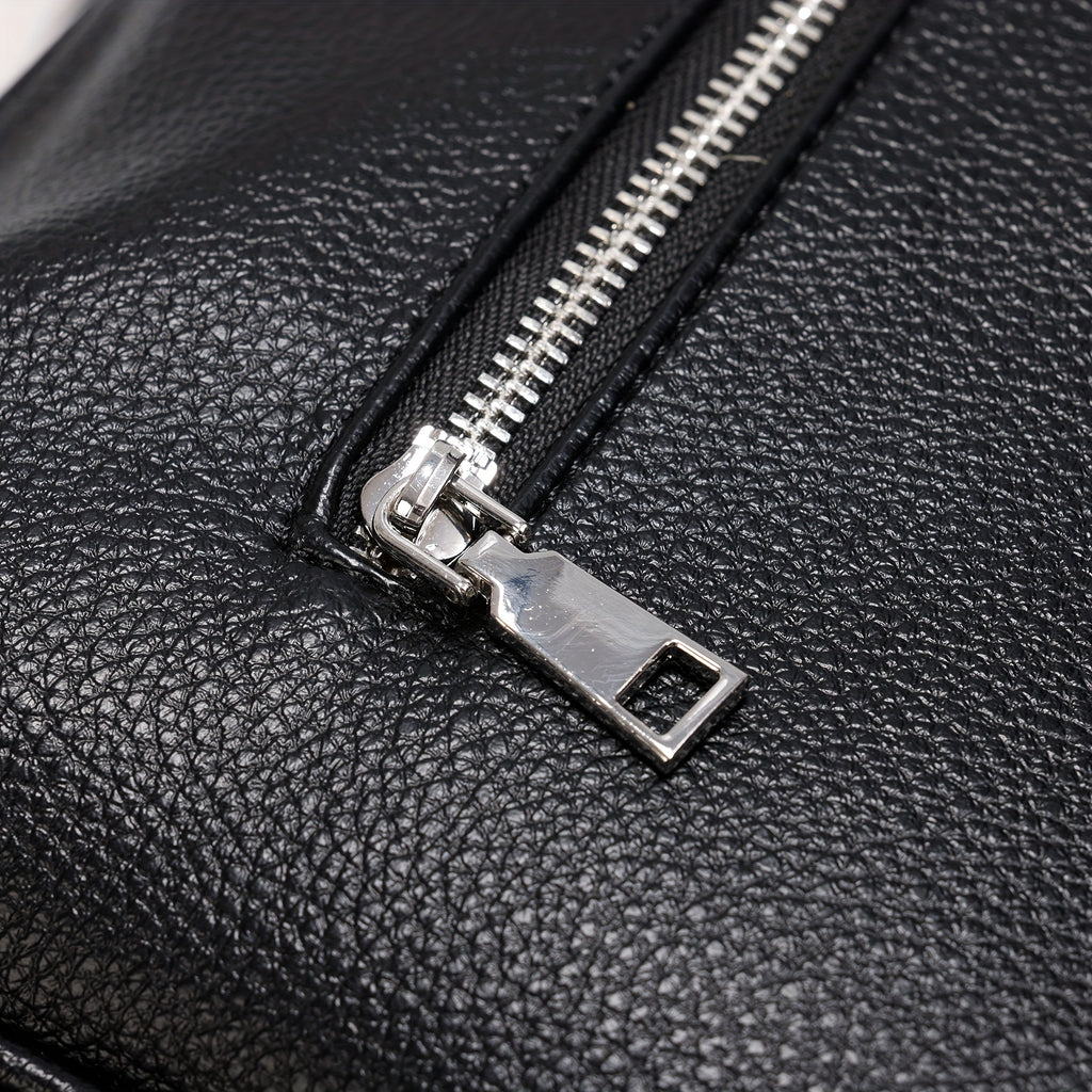 BT New Large Capacity Solid Color Lychee Pattern Women'S Wallet, Single Shoulder Bag, Handbag