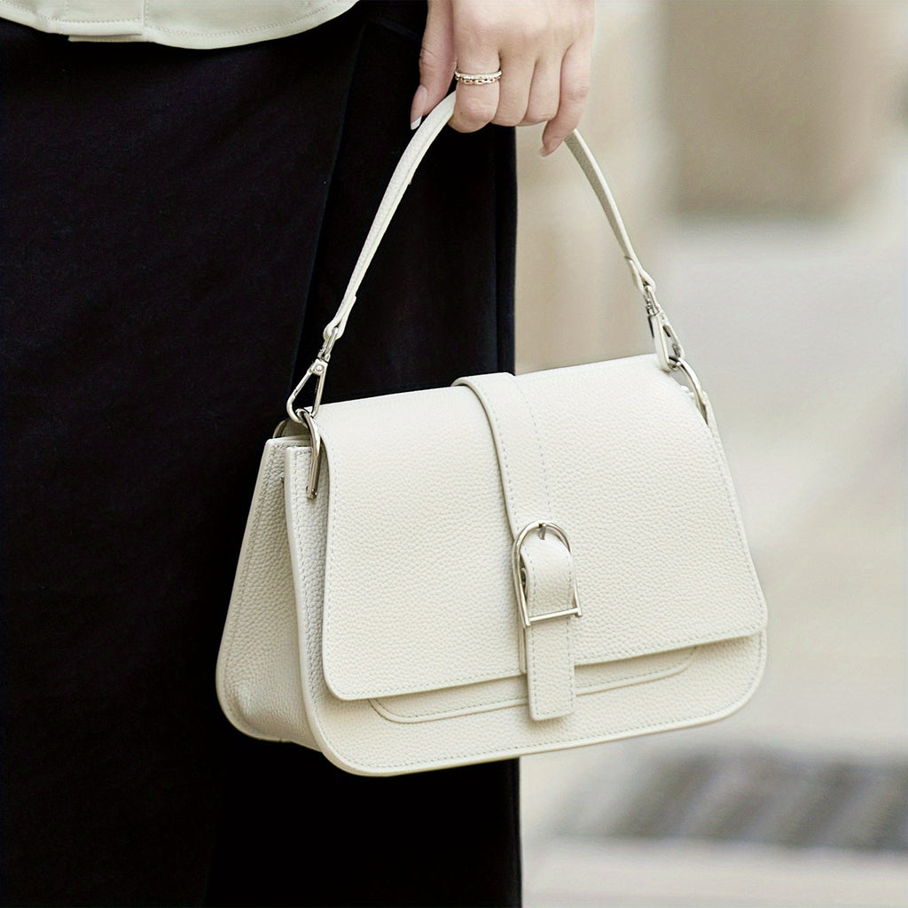 ZOOLER Women'S Genuine Leather Handbag - Luxury Convertible Tote & Shoulder Bag with Detachable Strap