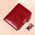 1pc Women's Mini Short Wallet, Short Style Multi-functional Coin Purse, Classic Design Credit Card Holder