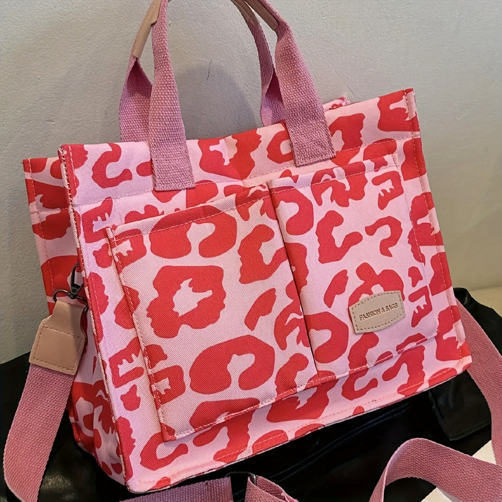 Women'S Large Capacity Tote Bag - Spacious Work Bag with Magnetic Closure