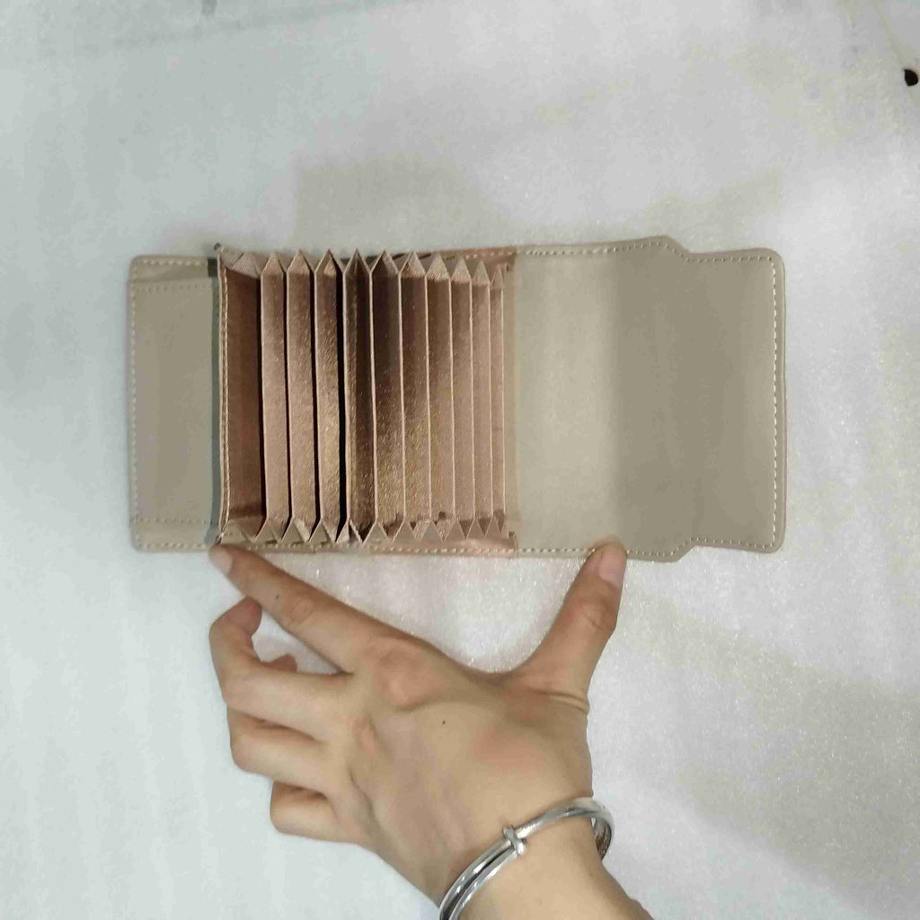 Durable Cowhide Wallet New Anti-theft Durable Cowhide Short Wallet | Multiple Card Slots Money Bag Coin Purse