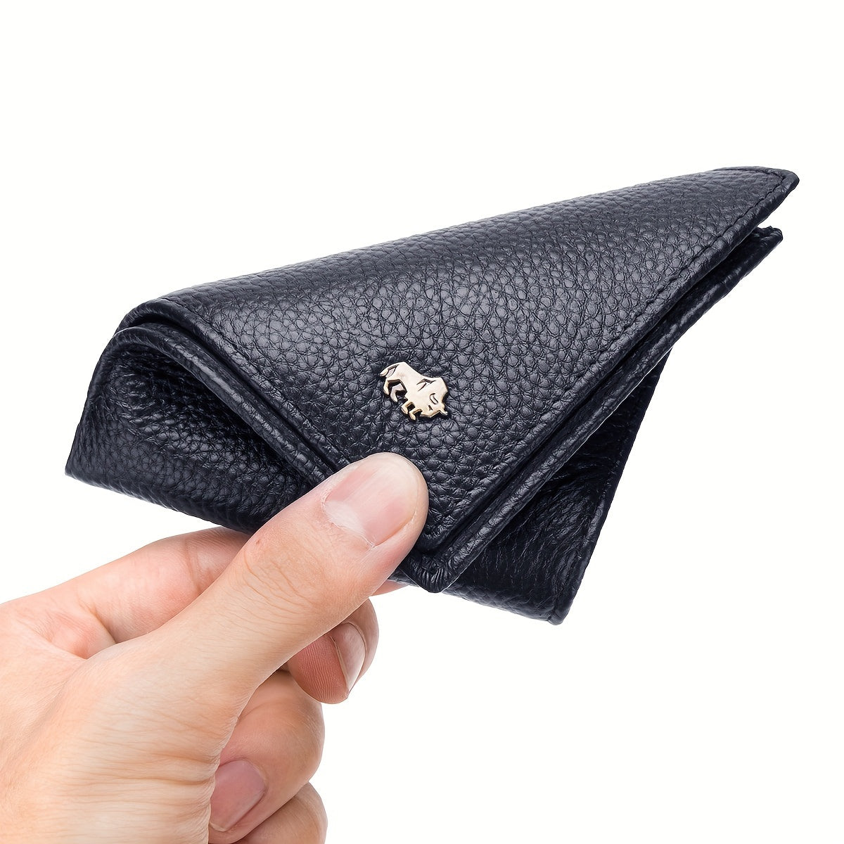 BISON DENIM Men'S Genuine Leather Wallet - Luxury RFID Blocking Bifold with Zipper Coin Purse & Business Card Holder