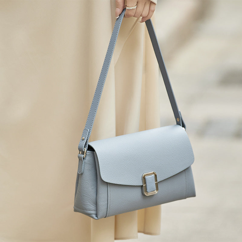 ZOOLER Women's Genuine Leather Handbag - \u002FTan Top-Grain Convertible Crossbody