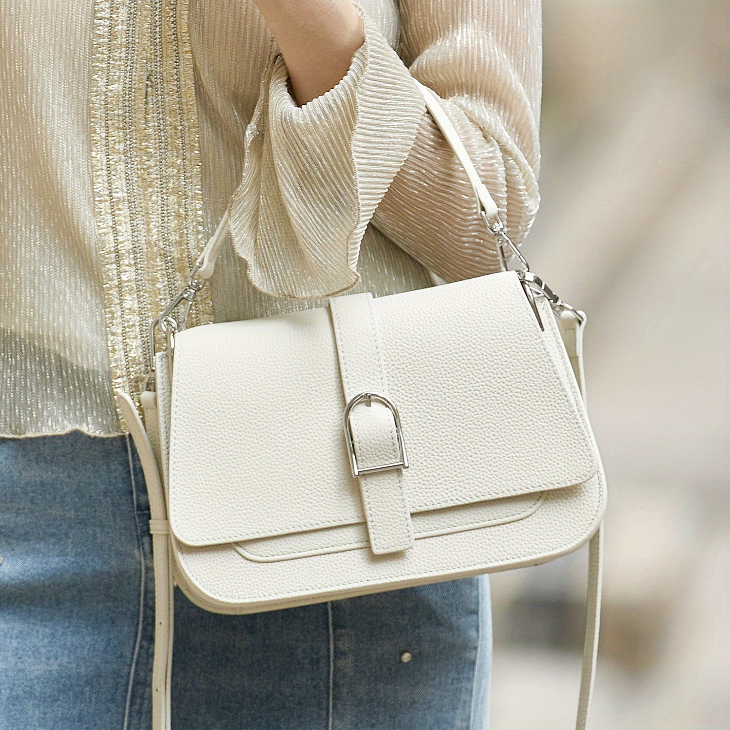 ZOOLER Women'S Genuine Leather Handbag - Luxury Convertible Tote & Shoulder Bag with Detachable Strap