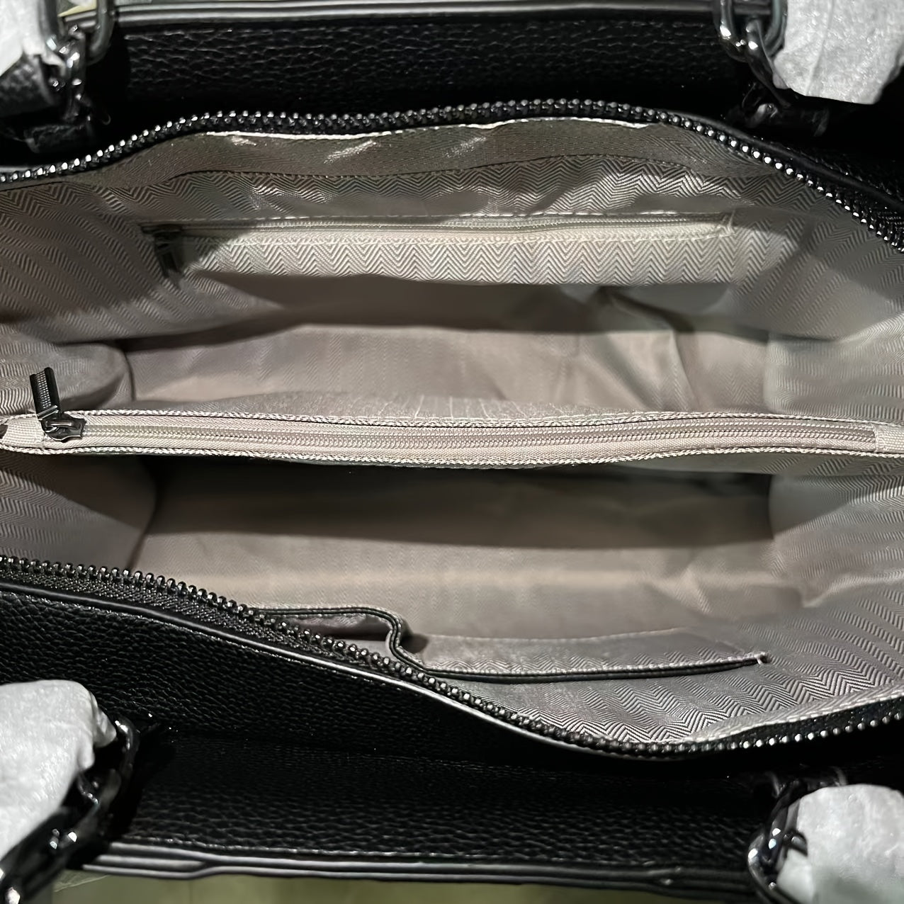 Crocodile Embossed Handbag, Large Capacity Crossbody Bag, Women's Faux Leather Satchel Purse