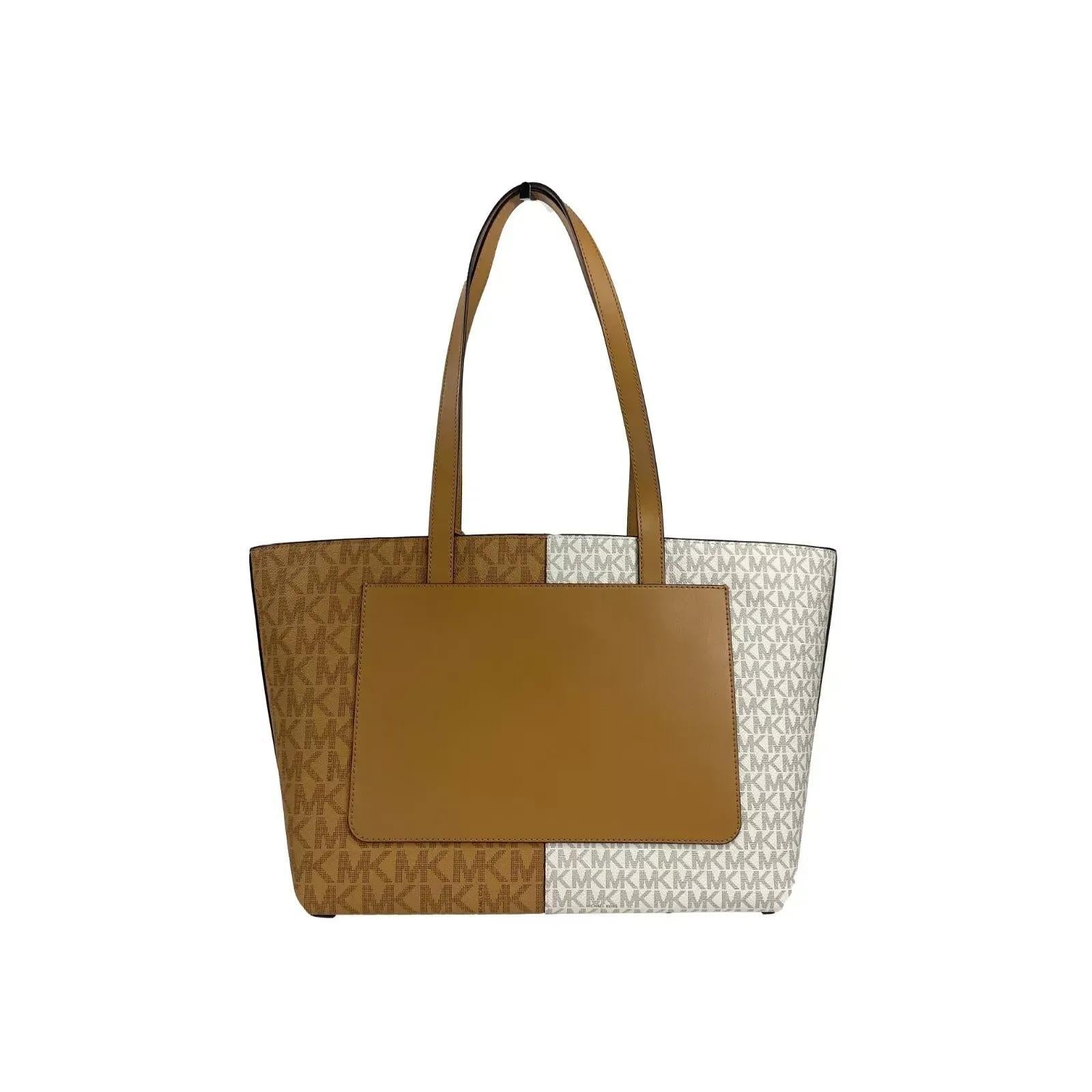 Michael Kors Medium Zip Top Tote Carryall Bag