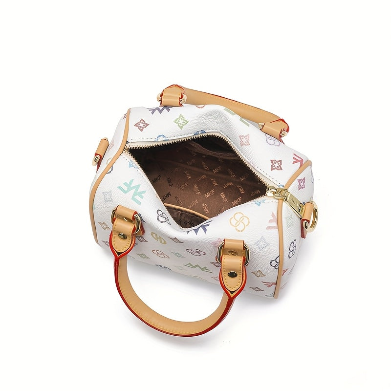 Colorful Pillow Boston Bag Small Handbag for Women, Handbag, Shoulder, And Side Carry Purse