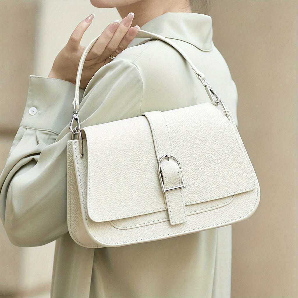 ZOOLER Women'S Genuine Leather Handbag - Luxury Convertible Tote & Shoulder Bag with Detachable Strap