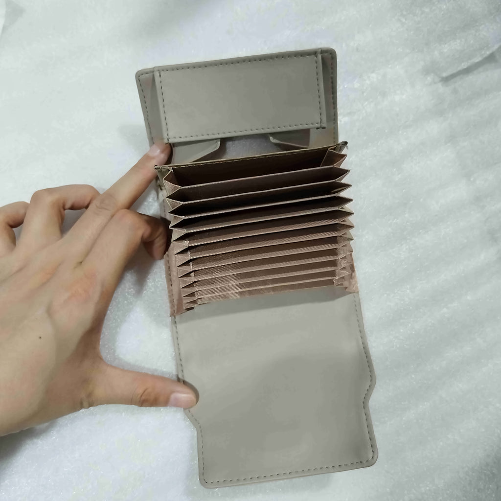 Durable Cowhide Wallet New Anti-theft Durable Cowhide Short Wallet | Multiple Card Slots Money Bag Coin Purse