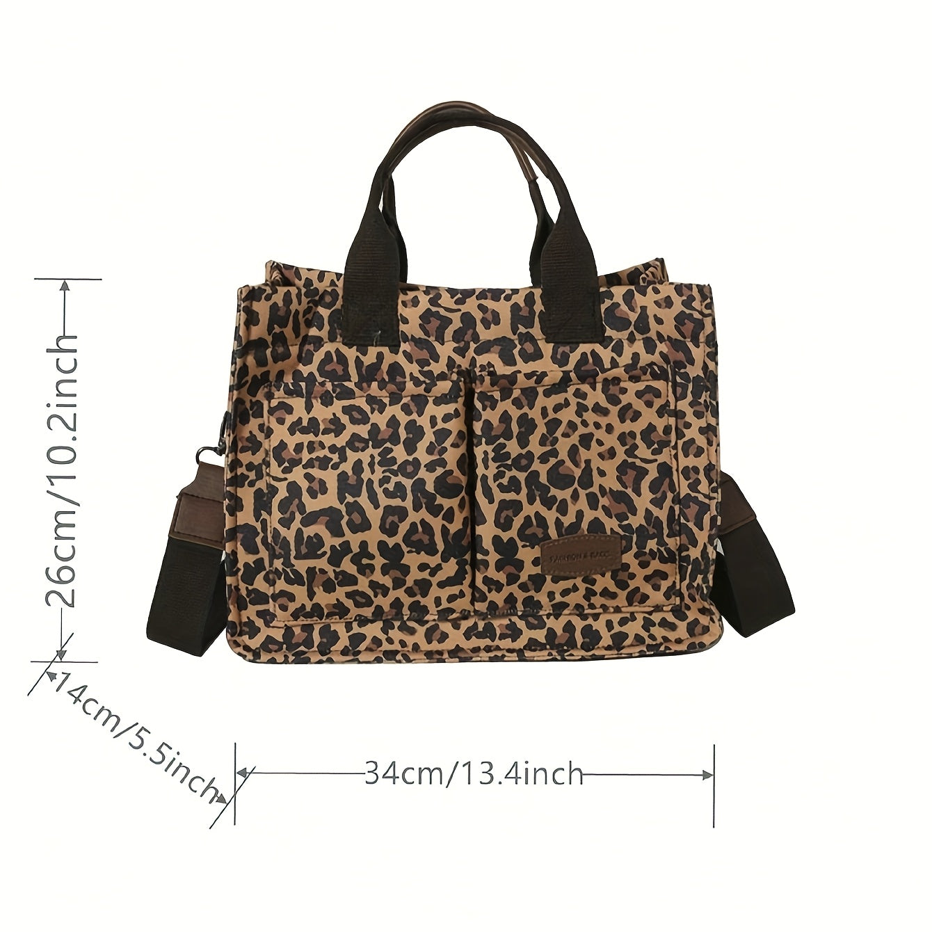 Women'S Large Capacity Tote Bag - Spacious Work Bag with Magnetic Closure