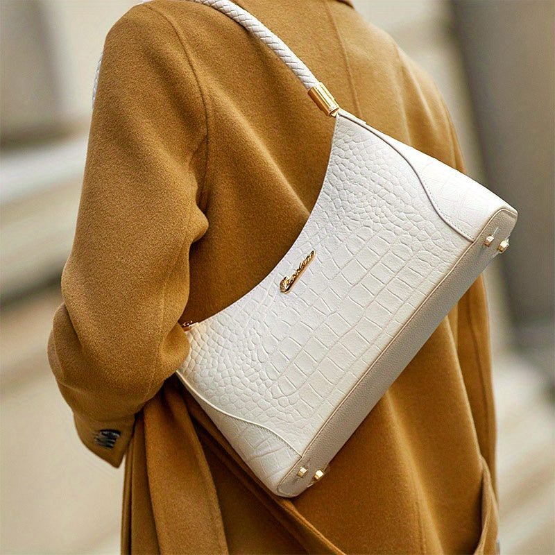 ZOOLER Women's Genuine Leather Handbag - Elegant Convertible Shoulder Purse Clutch with Zipper Closure