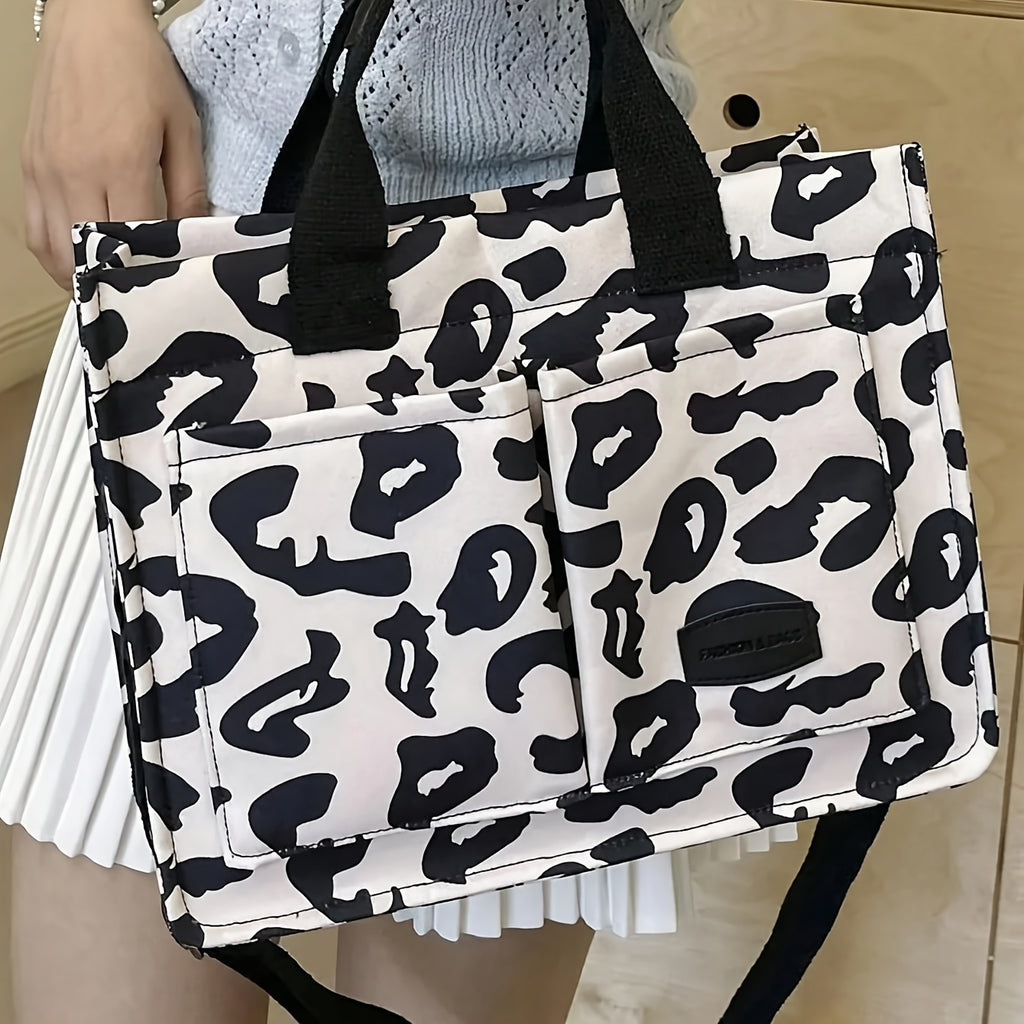 Women'S Large Capacity Tote Bag - Spacious Work Bag with Magnetic Closure